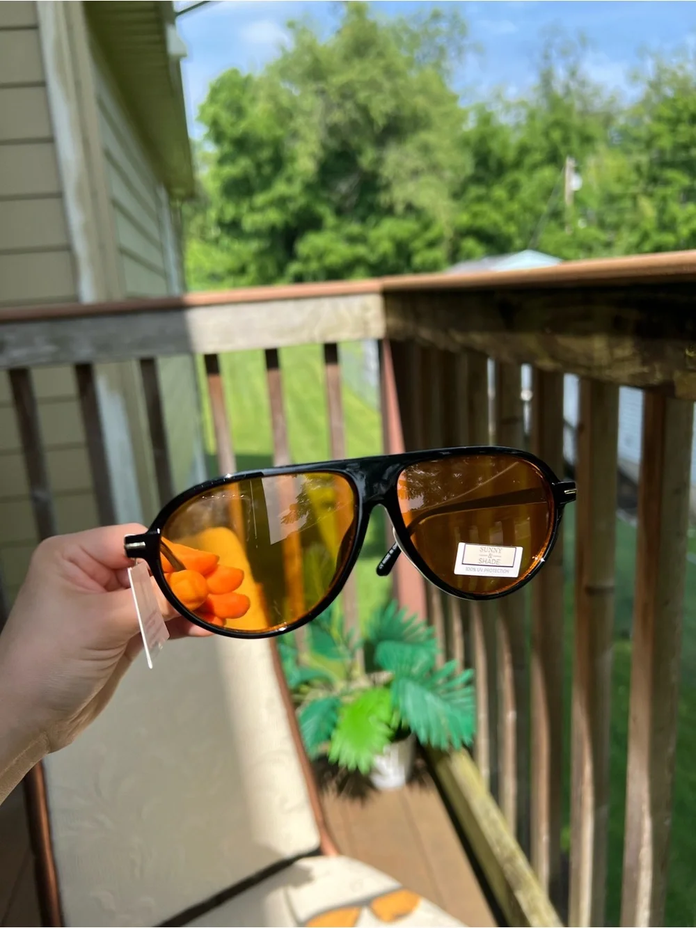 Sunny & Shade Women’s/Unisex Aviator Sunglasses
